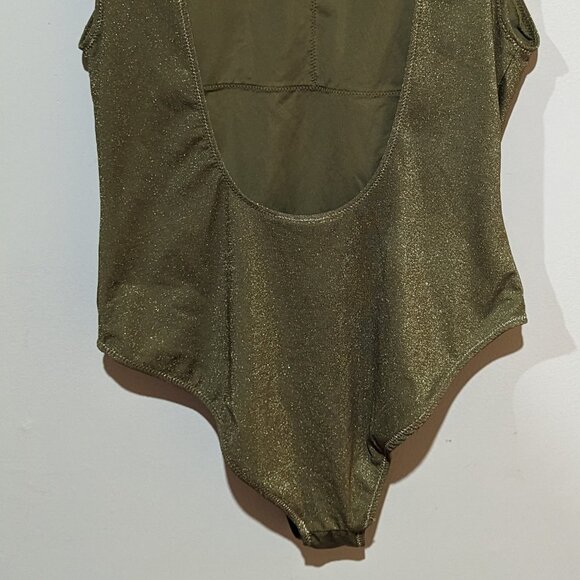 Zara - Green one piece swimsuit - size M - Picture 2 of 6